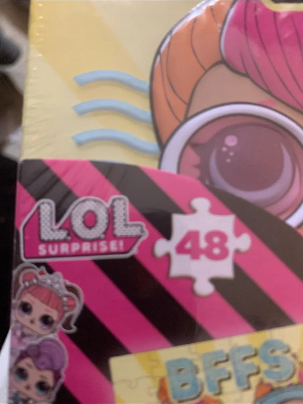 L.O.L. Surprise! BFFs Eva! Puzzle - Gold, Pink, Blue